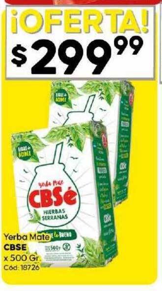 Diarco Yerba mate cbse oferta
