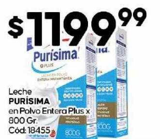 Diarco Leche purisima en polvo entera plus oferta