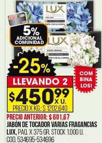 Coto Jabón de tocador varias fragancias lux oferta