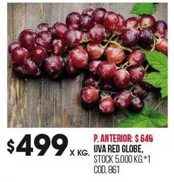 Coto Uva red globe oferta