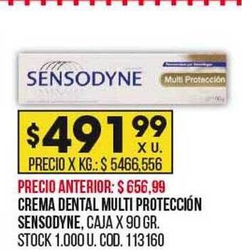 Coto Crema dental multi protección sensodyne oferta