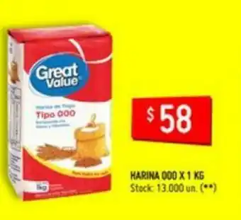 Changomas Harina 000 x 1kg oferta