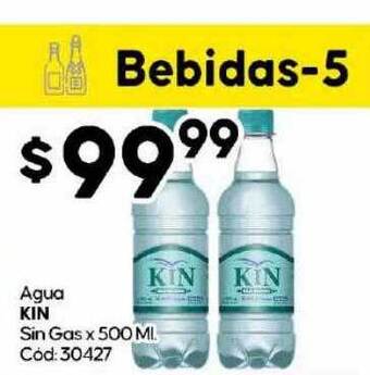 Diarco Agua kin sin gas oferta