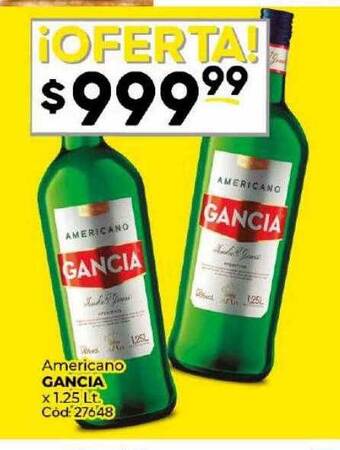Diarco Americano gancia oferta