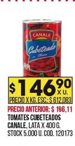 Coto Tomates cubeteados canale oferta