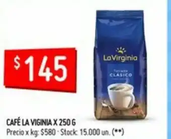 Changomas Cafè La Virginia x 250g oferta