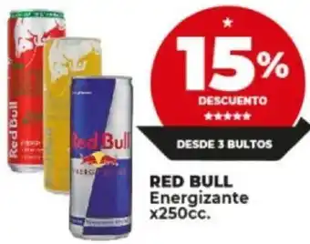 Supermayorista Vital Red Bull Energizante 250cc oferta
