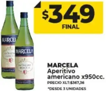 Supermayorista Vital Marcela Aperitivo Americano 950cc oferta