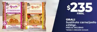 Supermayorista Vital Orali Sustituto Carne/Pollo 250g oferta