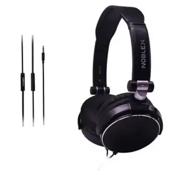 Pinturerías Rex Auriculares over ear noblex hp107 negro oferta