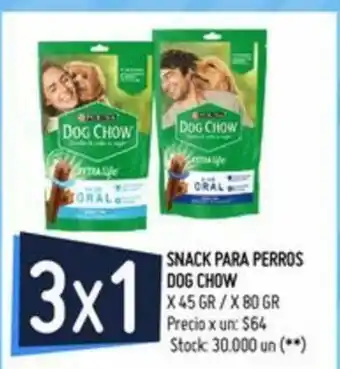 Changomas Dog Chow Snack Para Perros x45gr / 80gr oferta