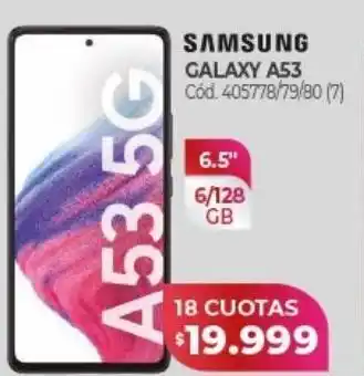 Naldo Lombardi Samsung galaxy a53 6/128gb oferta