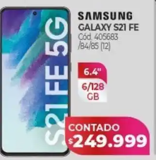 Naldo Lombardi Samsung galaxy s21 fe 6/128gb oferta