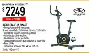 Changomas Bicicleta Fija Smart oferta