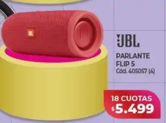 Naldo Lombardi Parlante jbl flip 5 oferta