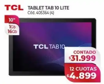 Naldo Lombardi Tablet tcl tab 10 lite oferta
