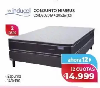 Naldo Lombardi Inducol conjunto nimbus 2 pzas oferta