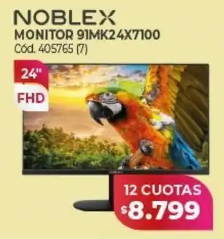 Naldo Lombardi Monitor noblex 24" fhd oferta