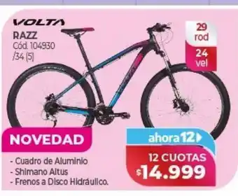 Naldo Lombardi Bicicleta volta razz 29 rod oferta