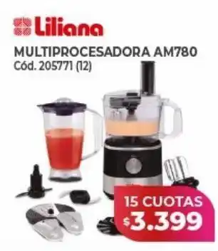 Naldo Lombardi Multiprocesadora liliana am780 oferta