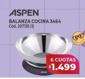 Naldo Lombardi Balanza cocina aspen3464 oferta