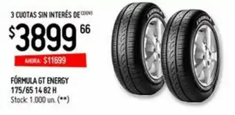 Changomas Fórmula GT Energy 175/651482 H oferta