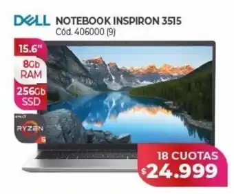 Naldo Lombardi Notebook dell inspiron 3515 oferta