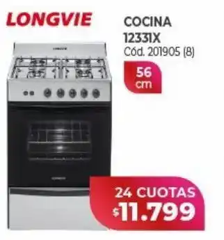 Naldo Lombardi Cocina longvie 12331x oferta