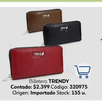 Coppel Billetera trendy oferta