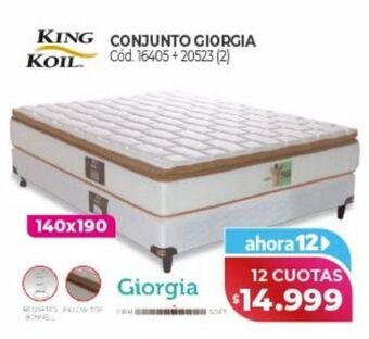 Naldo Lombardi King koil conjunto giorgia oferta