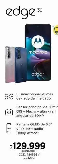 Coppel Edge 30 oferta