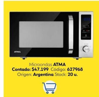 Coppel Microondas atma oferta