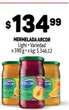 Makro Mermelada Arcor x 390g oferta
