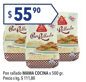 Hergo Mama Cocina Pan rallado x 500 gr. oferta