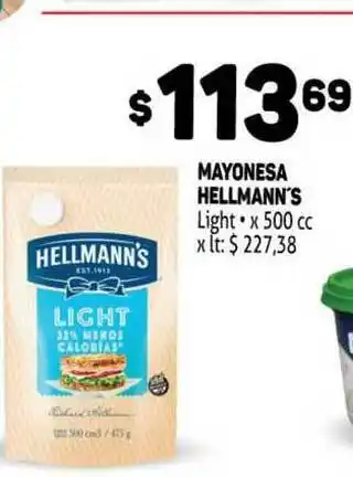 Makro Mayonesa Hellmann's x 500cc oferta