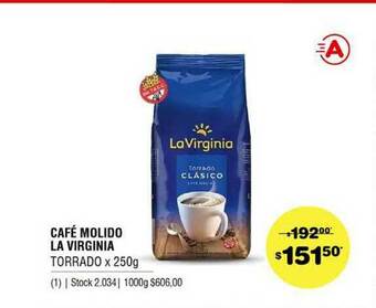 Atomo Conviene Café Molido La Virginia x 250g oferta