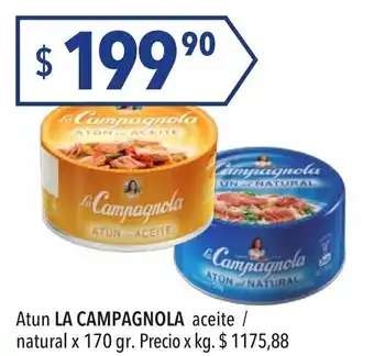 Hergo La Campagnola Atun aceite / natural x 170 gr. oferta