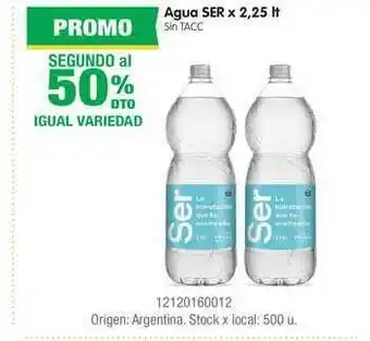 Jumbo Agua Ser X 2,25 Lt oferta