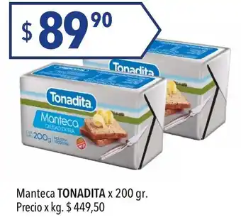 Hergo Tonadita Manteca x 200 gr. oferta