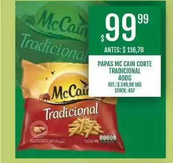 Supermercados Todo Papas Mc Cain Corte Tradicional 400grs oferta