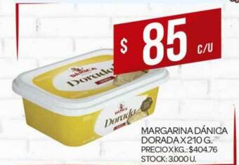 Supermercados DIA Margarina Dánica Dorada X 210G oferta