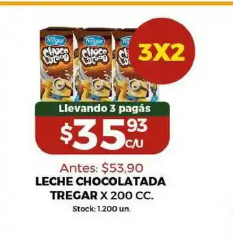 Super MAMI Leche Chocolatada Tregar x 200cc oferta