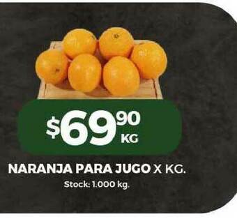 Super MAMI Naranja Para Jugo x kg oferta