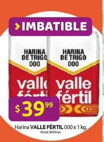 Cordiez Harina Valle Fértil 000 x 1kg oferta
