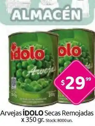 Arveja ídolo Secas Remojadas x 350gr
