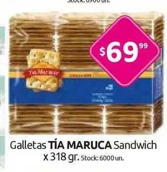 Cordiez Galletas Tía Maruca Sandwich x 318gr oferta