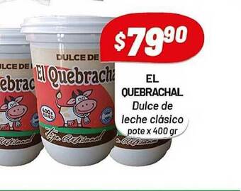 Almacor El Quebrachal Dulce De Leche Clásico x 400gr oferta