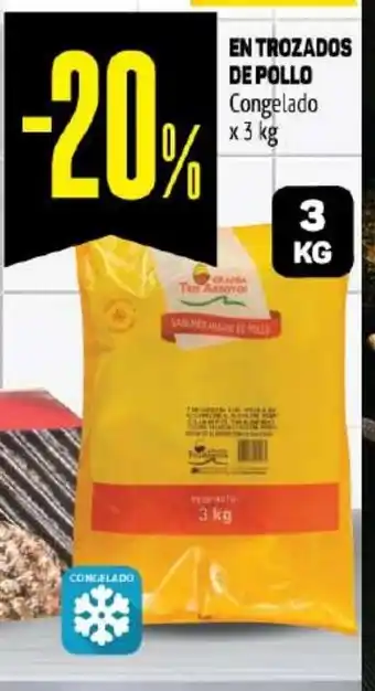 Makro En Trozados De Pollo x 3kg oferta