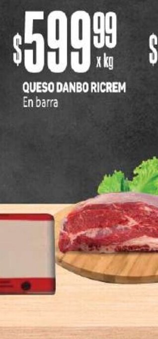 Makro Queso Danbo Ricrem En barra oferta