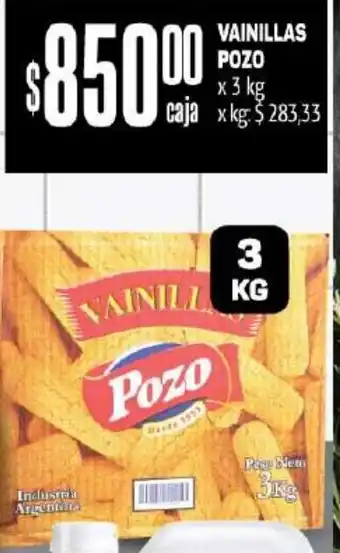 Makro Vainillas Pozo x 3kg oferta